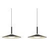 Globo lighting Lampone hanging light LED black, 1-light source