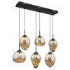 Globo lighting Firefly hanging light LED black, 1-light source