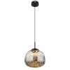 Globo lighting Firefly hanging light LED black, 1-light source