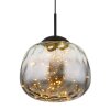 Globo lighting Firefly hanging light LED black, 1-light source