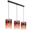 Globo lighting Gorley hanging light black, 3-light sources