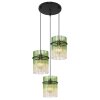 Globo lighting Gorley hanging light black, 3-light sources