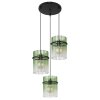 Globo lighting Gorley hanging light black, 3-light sources