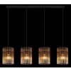 Globo lighting Gorley hanging light black, 4-light sources