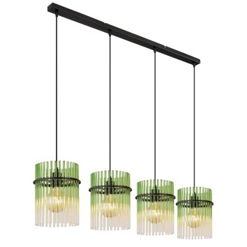 Globo lighting Gorley hanging light black, 4-light sources