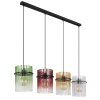 Globo lighting Gorley hanging light black, 4-light sources