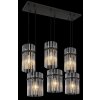 Globo lighting Gorley hanging light black, 6-light sources