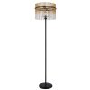 Globo lighting Gorley floor lamp black, 1-light source