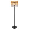 Globo lighting Gorley floor lamp black, 1-light source