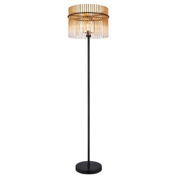 Globo lighting Gorley floor lamp black, 1-light source