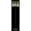 Globo lighting Gorley floor lamp black, 1-light source