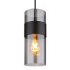 Globo lighting Scarfina hanging light black, 1-light source