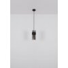 Globo lighting Scarfina hanging light black, 1-light source