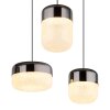 Globo lighting Cristallica hanging light LED anthracite, 1-light source