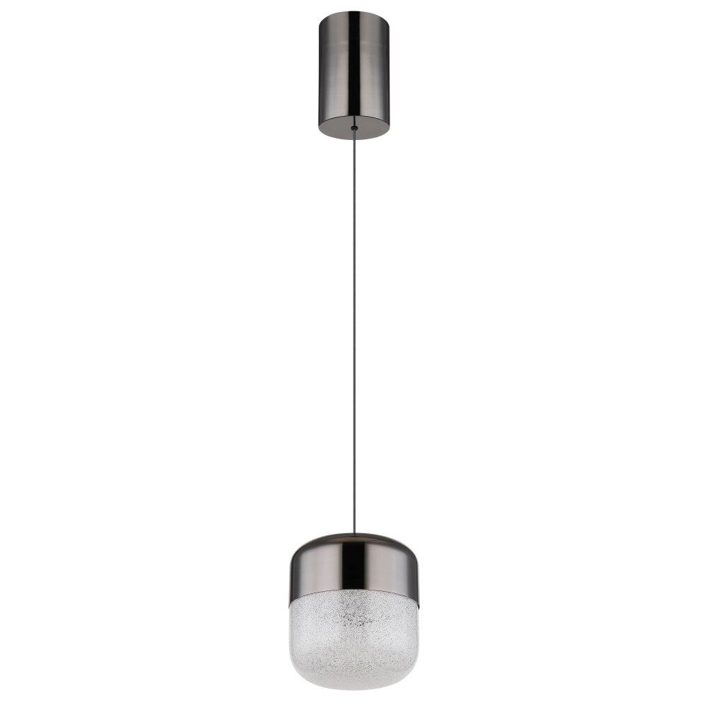 Globo lighting Cristallica hanging light LED anthracite, 1-light source