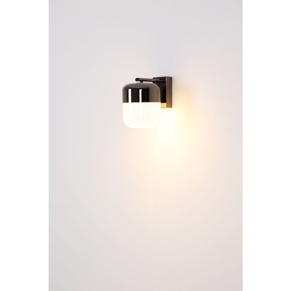 Globo lighting Cristallica hanging light LED anthracite, 1-light source