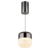 Globo lighting Cristallica hanging light LED anthracite, 1-light source