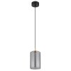 Globo lighting Lampigna hanging light LED brass, black, 1-light source