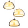 Globo lighting Jella hanging light black, 3-light sources