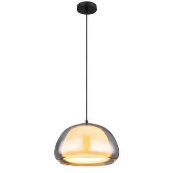 Globo lighting Jella hanging light black, 1-light source