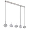 Globo lighting Aida hanging light LED chrome, 1-light source