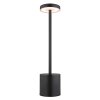 Globo lighting Polina table lamp LED black, 1-light source