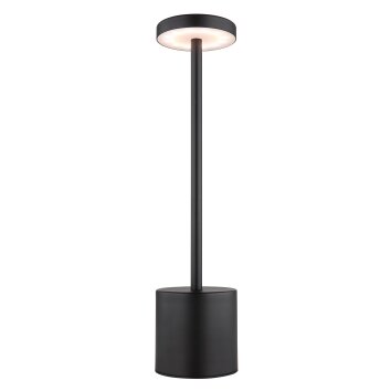 Globo lighting Polina table lamp LED black, 1-light source