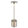 Globo lighting Polina table lamp LED matt nickel, 1-light source