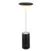 Globo lighting Quirin table lamp LED black, white, 1-light source