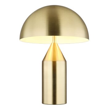 Mushroom Lamp  Globo lighting Atoma table lamp brass, 2-light sources