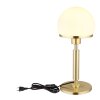 Globo lighting Haku table lamp brass, 1-light source