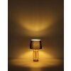 Globo lighting Classy table lamp amber, brass, 1-light source