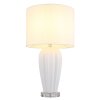 Globo lighting Irina table lamp transparent, clear, white, 1-light source