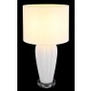 Globo lighting Irina table lamp transparent, clear, white, 1-light source