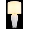 Globo lighting Irina table lamp transparent, clear, white, 1-light source