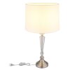 Globo lighting Arro table lamp matt nickel, 1-light source