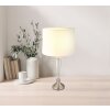 Globo lighting Arro table lamp matt nickel, 1-light source