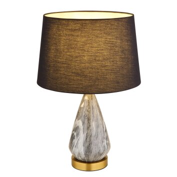 Globo lighting Kisa table lamp brass, 1-light source