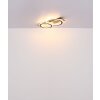 Globo lighting Jayden ceiling light LED Dark wood, Ecru, 1-light source