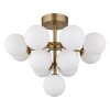 Globo lighting Grappy ceiling light gold, 13-light sources