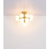 Globo lighting Grappy ceiling light gold, 13-light sources