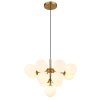 Globo lighting Grappy hanging light gold, 13-light sources