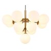 Globo lighting Grappy hanging light gold, 13-light sources