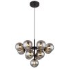 Globo lighting Grappy hanging light black, 13-light sources