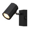 Globo lighting James ceiling light, ceiling spotlight, wall light, wall spotlight black, 1-light source