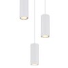 Globo lighting James hanging light white, 3-light sources