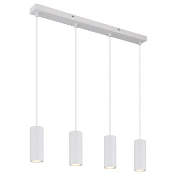 Globo lighting James hanging light white, 4-light sources