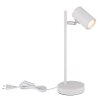 Globo lighting James table lamp white, 1-light source