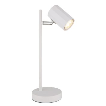 Globo lighting James table lamp white, 1-light source
