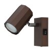 Globo lighting James ceiling light, ceiling spotlight, wall light, wall spotlight bronze, 1-light source